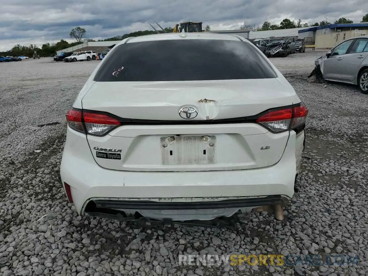 6 Photograph of a damaged car 5YFEPRAE7LP122588 TOYOTA COROLLA 2020