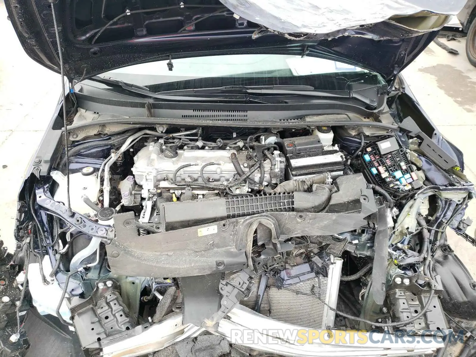 7 Photograph of a damaged car 5YFEPRAE7LP123725 TOYOTA COROLLA 2020