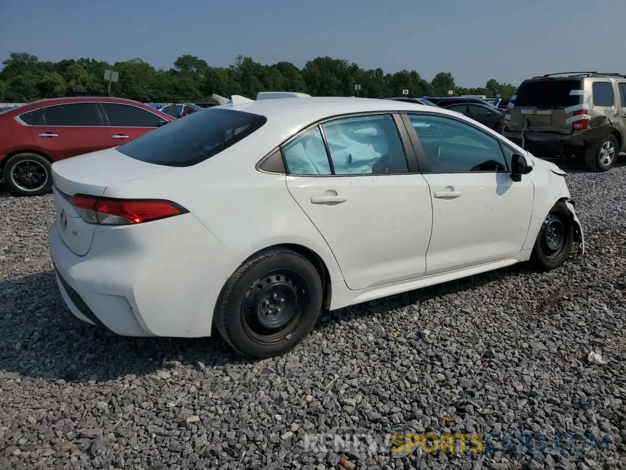 3 Photograph of a damaged car 5YFEPRAE7LP135146 TOYOTA COROLLA 2020