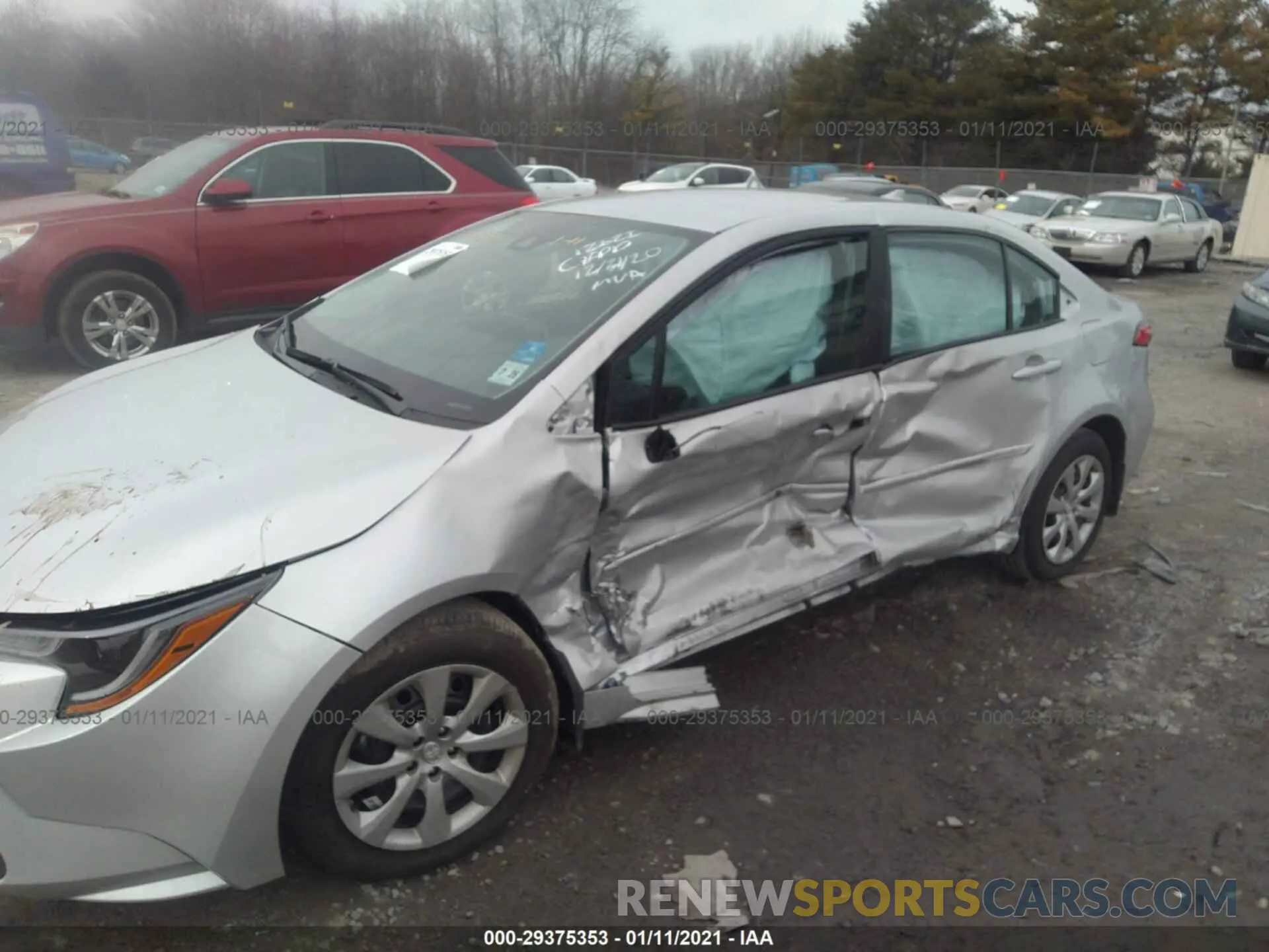 6 Photograph of a damaged car 5YFEPRAE7LP138029 TOYOTA COROLLA 2020