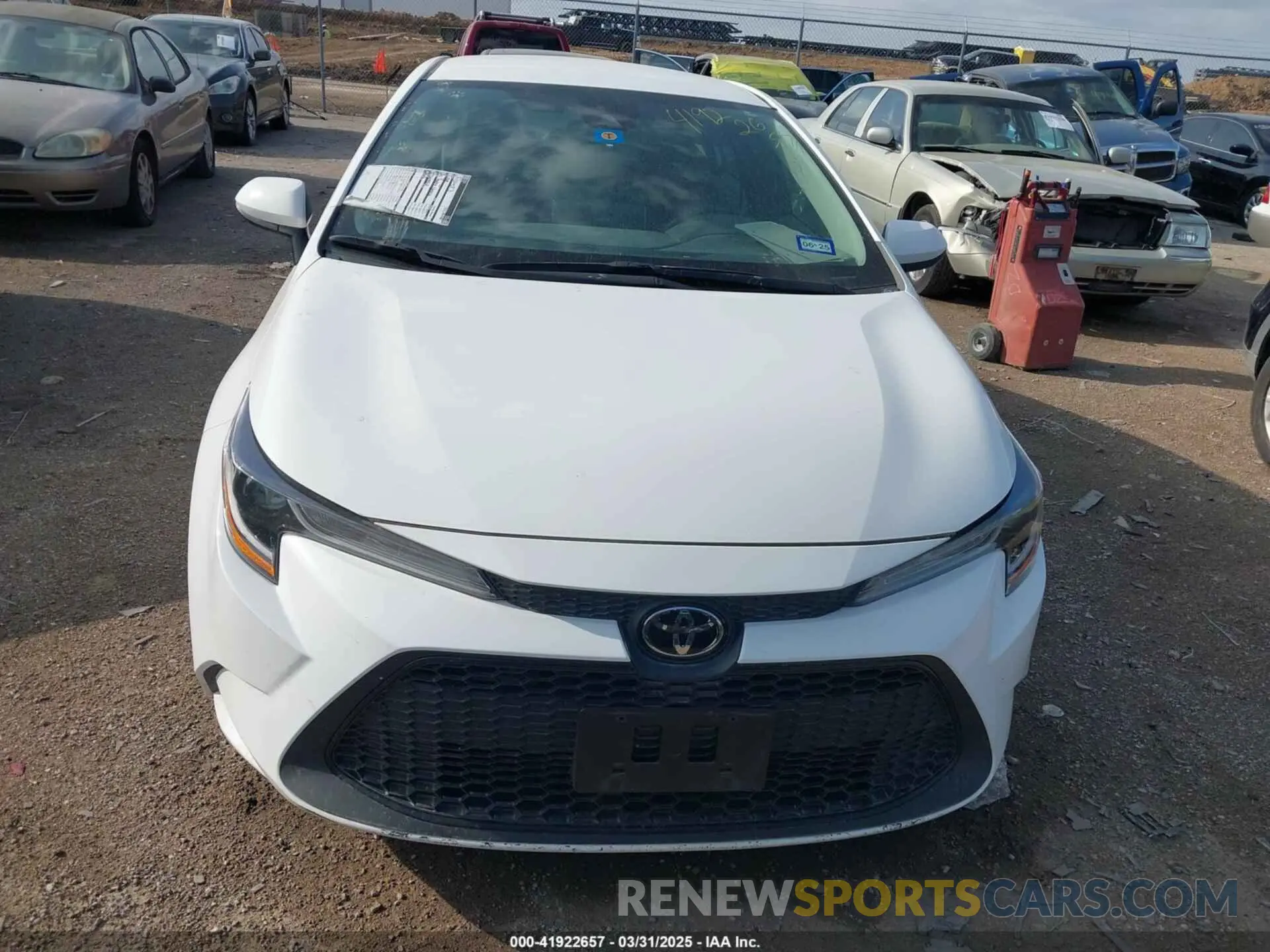 12 Photograph of a damaged car 5YFEPRAE7LP140170 TOYOTA COROLLA 2020