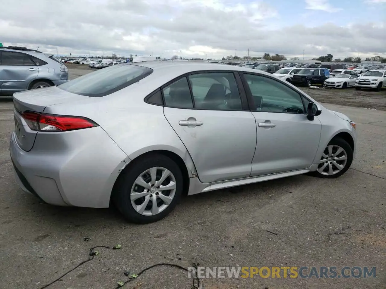 3 Photograph of a damaged car 5YFEPRAE7LP143621 TOYOTA COROLLA 2020