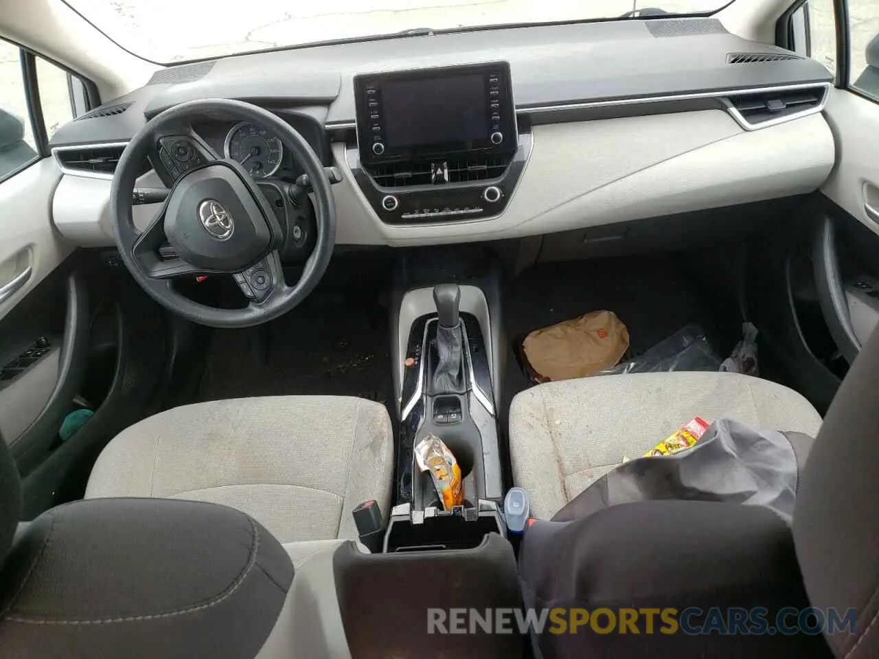 8 Photograph of a damaged car 5YFEPRAE7LP143621 TOYOTA COROLLA 2020