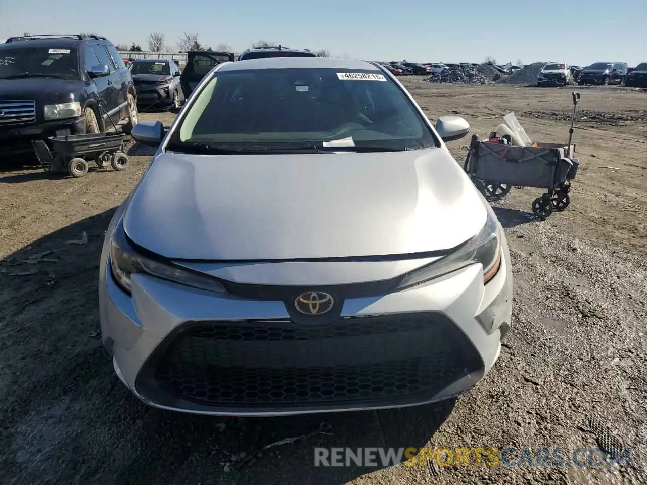 5 Photograph of a damaged car 5YFEPRAE7LP145143 TOYOTA COROLLA 2020