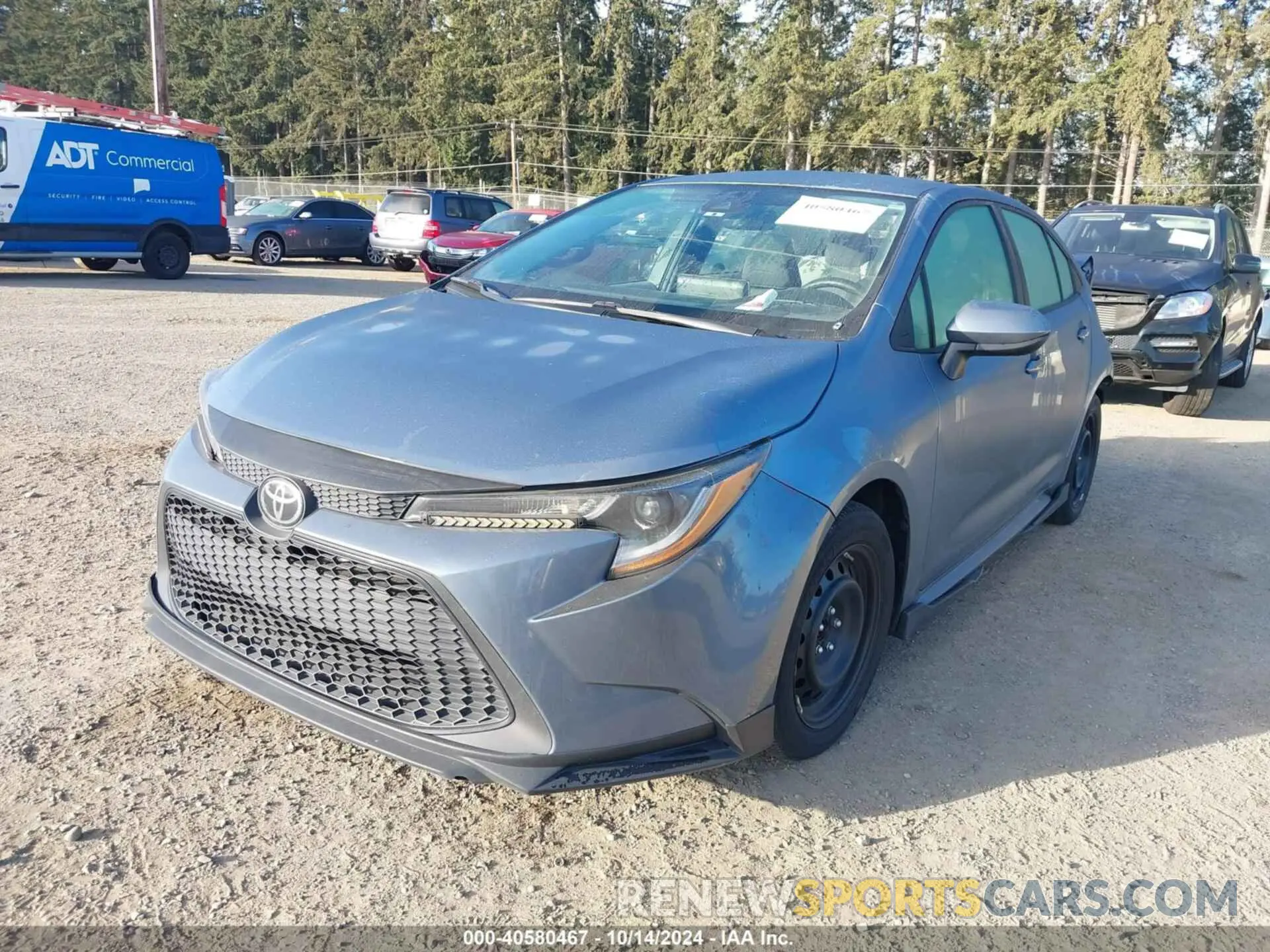 2 Photograph of a damaged car 5YFEPRAE8LP005599 TOYOTA COROLLA 2020