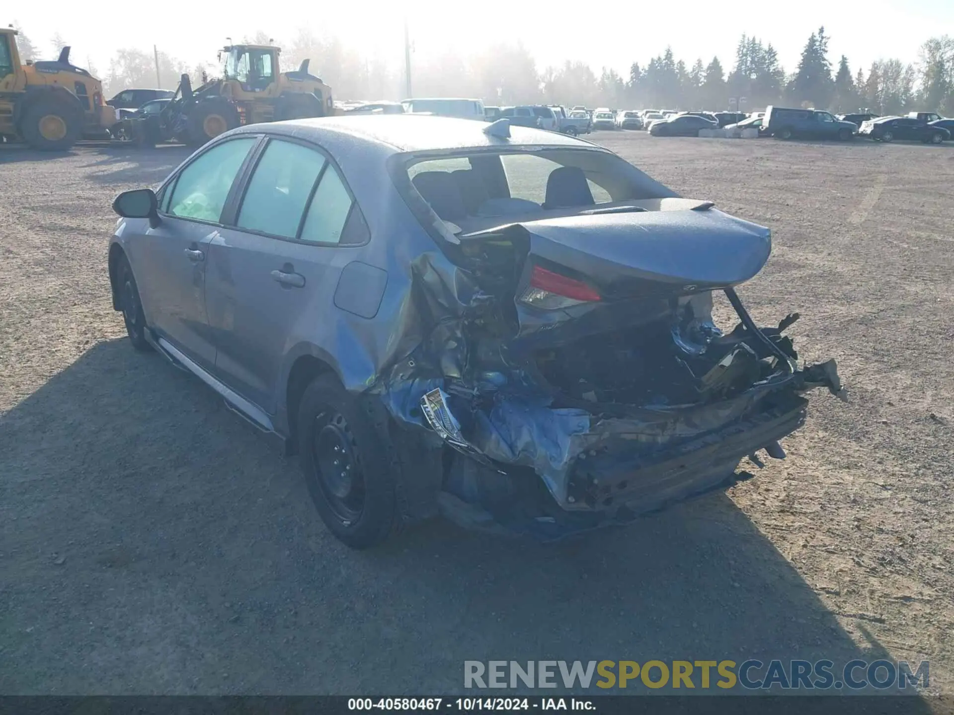 3 Photograph of a damaged car 5YFEPRAE8LP005599 TOYOTA COROLLA 2020