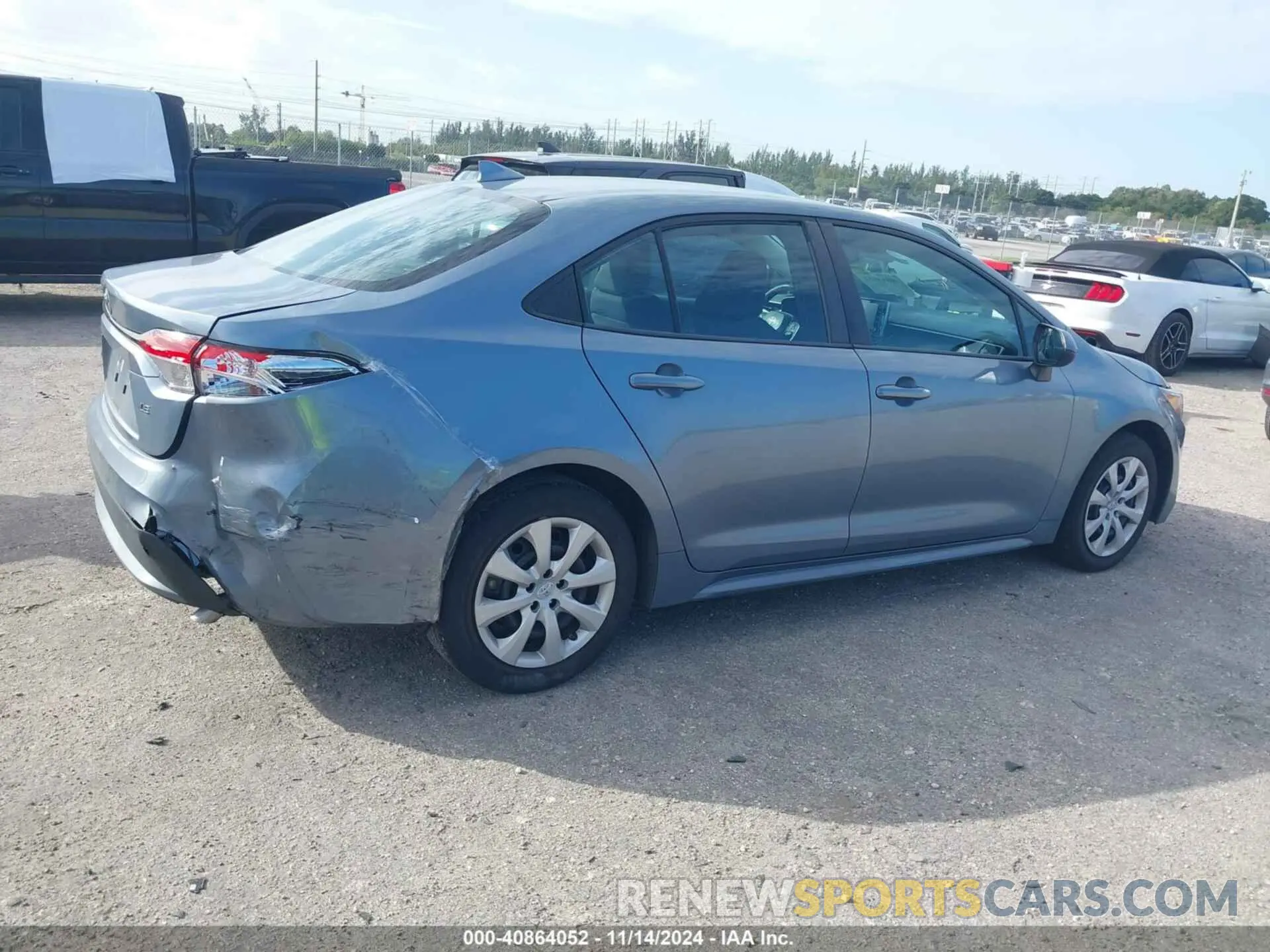 4 Фотография поврежденного автомобиля 5YFEPRAE8LP041485 TOYOTA COROLLA 2020