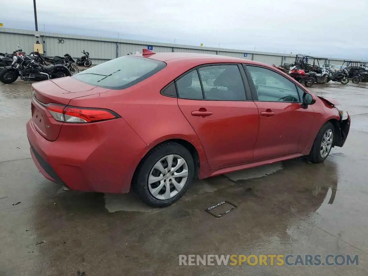 3 Фотография поврежденного автомобиля 5YFEPRAE8LP042569 TOYOTA COROLLA 2020