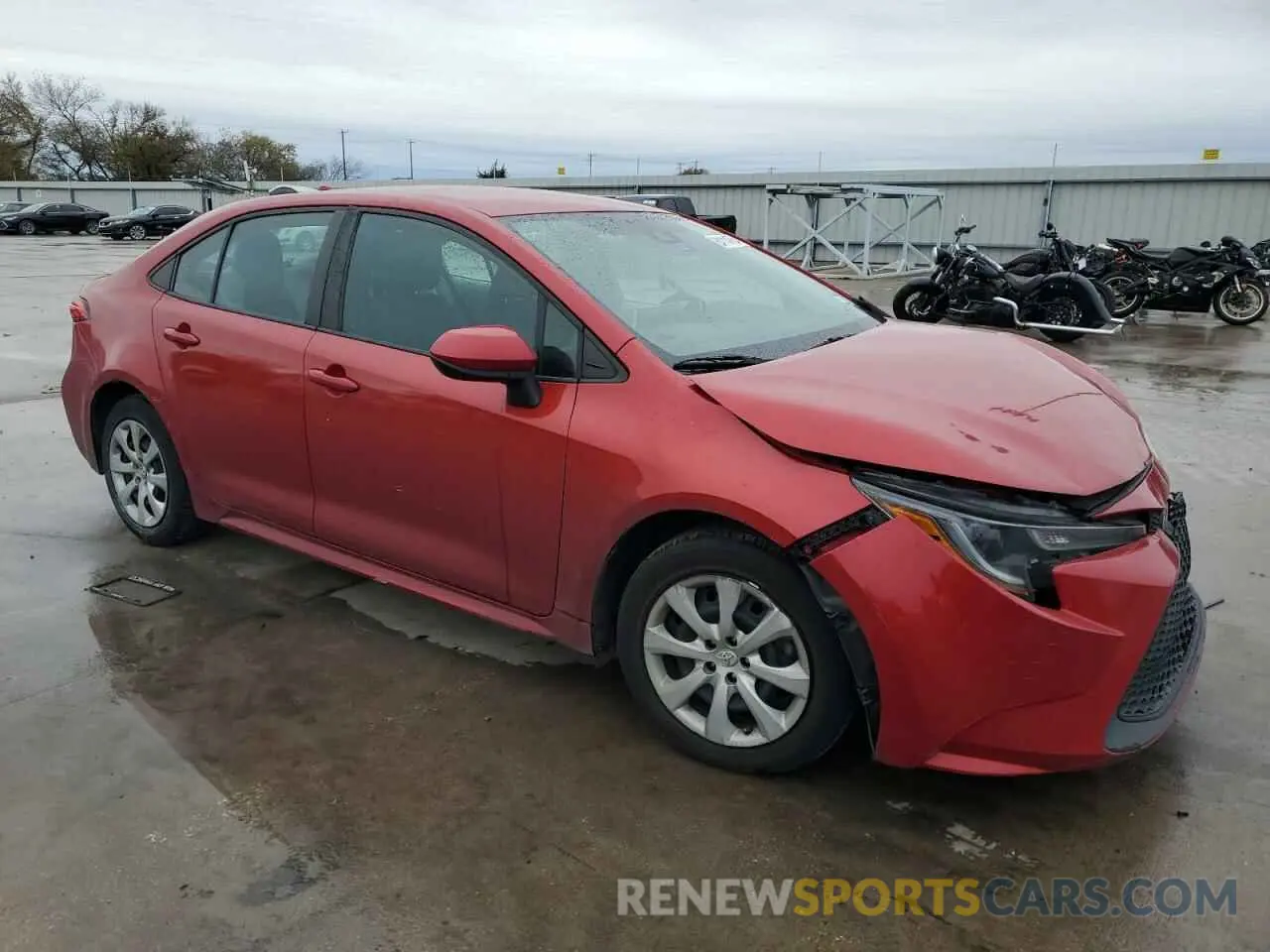 4 Фотография поврежденного автомобиля 5YFEPRAE8LP042569 TOYOTA COROLLA 2020