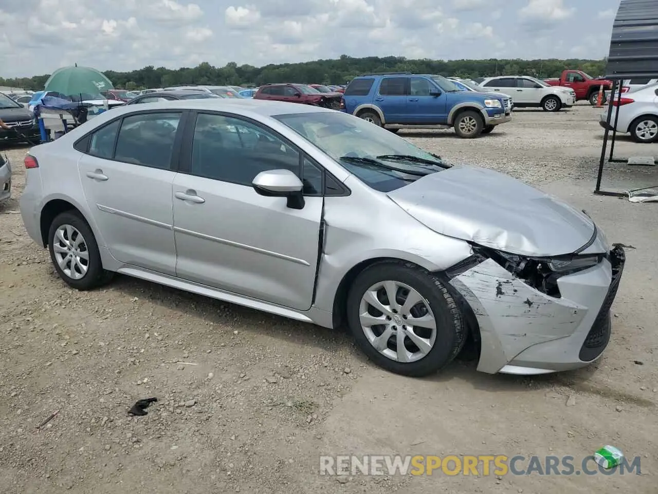 4 Фотография поврежденного автомобиля 5YFEPRAE8LP068198 TOYOTA COROLLA 2020