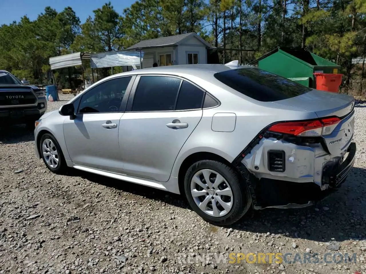 2 Фотография поврежденного автомобиля 5YFEPRAE8LP078472 TOYOTA COROLLA 2020