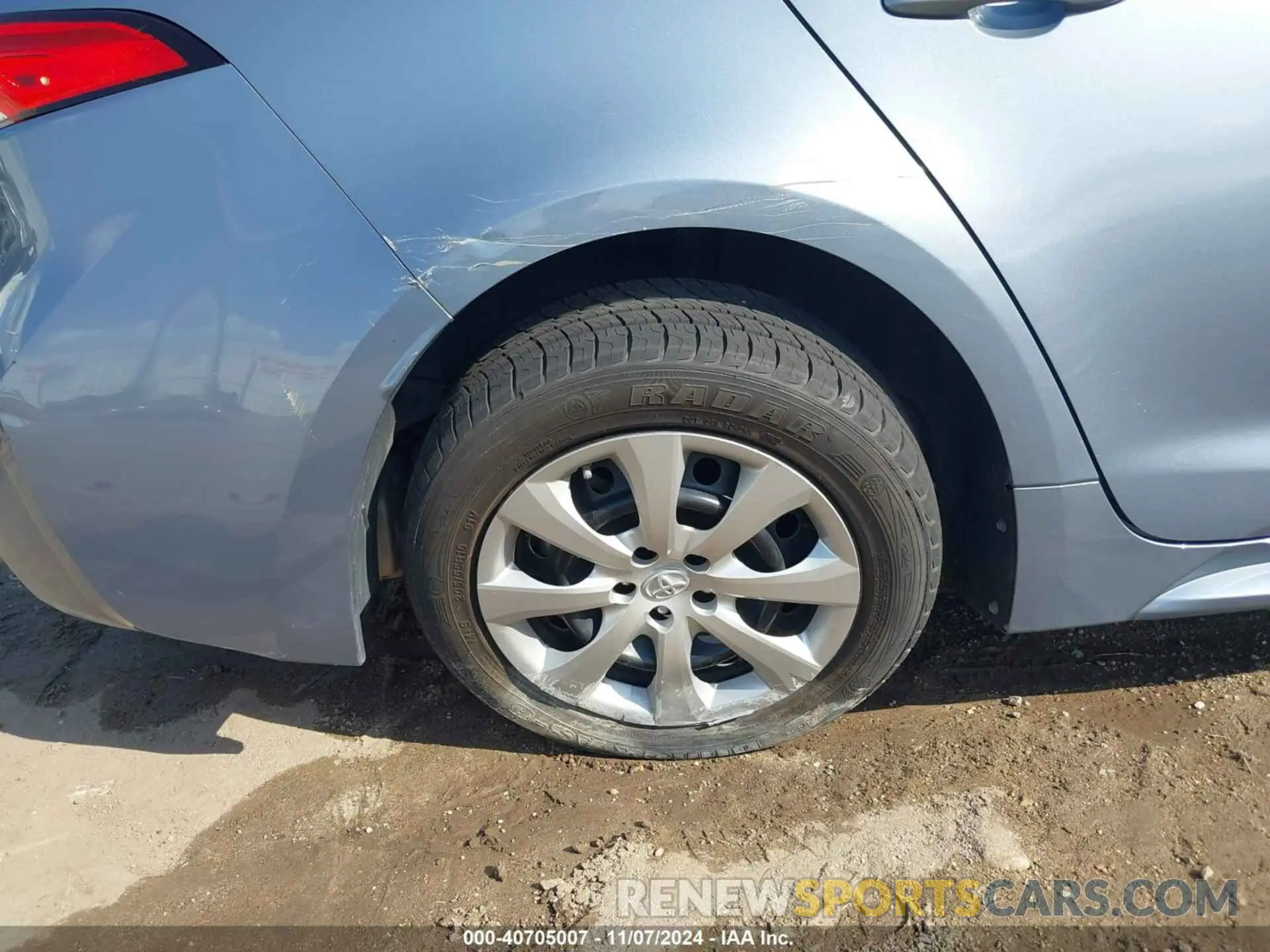 22 Photograph of a damaged car 5YFEPRAE8LP081954 TOYOTA COROLLA 2020