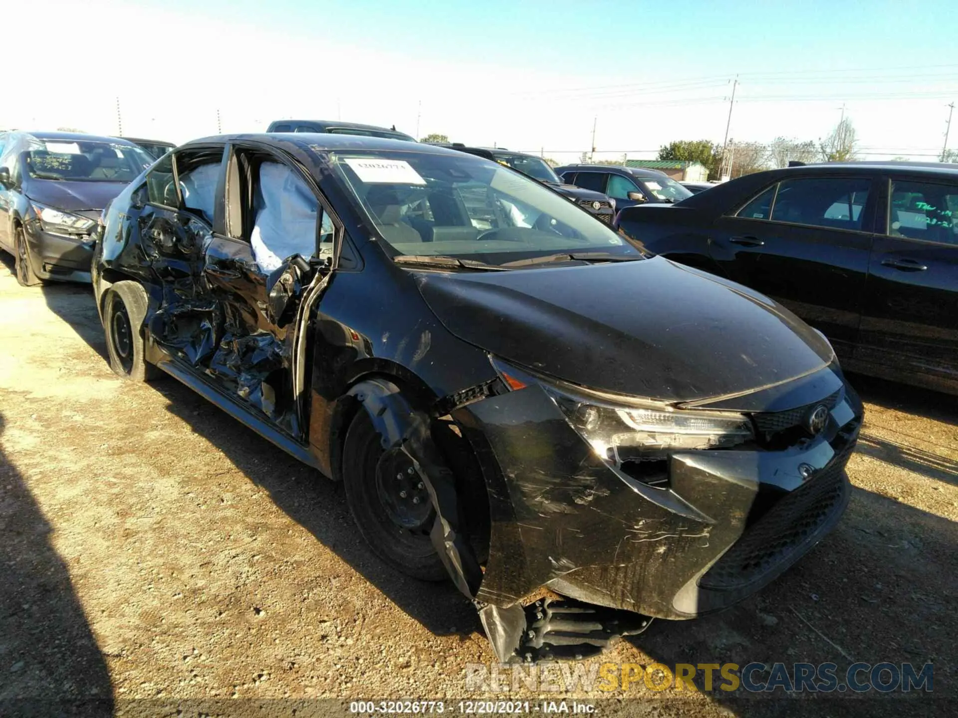 1 Фотография поврежденного автомобиля 5YFEPRAE8LP094087 TOYOTA COROLLA 2020