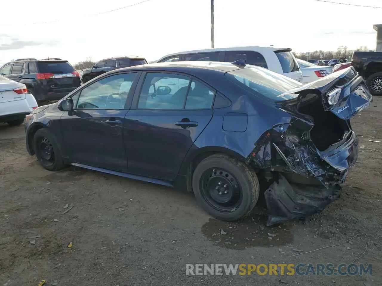 2 Photograph of a damaged car 5YFEPRAE8LP101698 TOYOTA COROLLA 2020