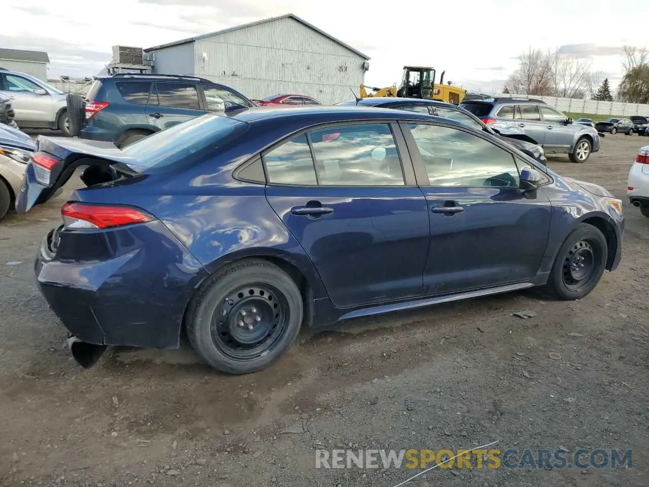 3 Photograph of a damaged car 5YFEPRAE8LP101698 TOYOTA COROLLA 2020