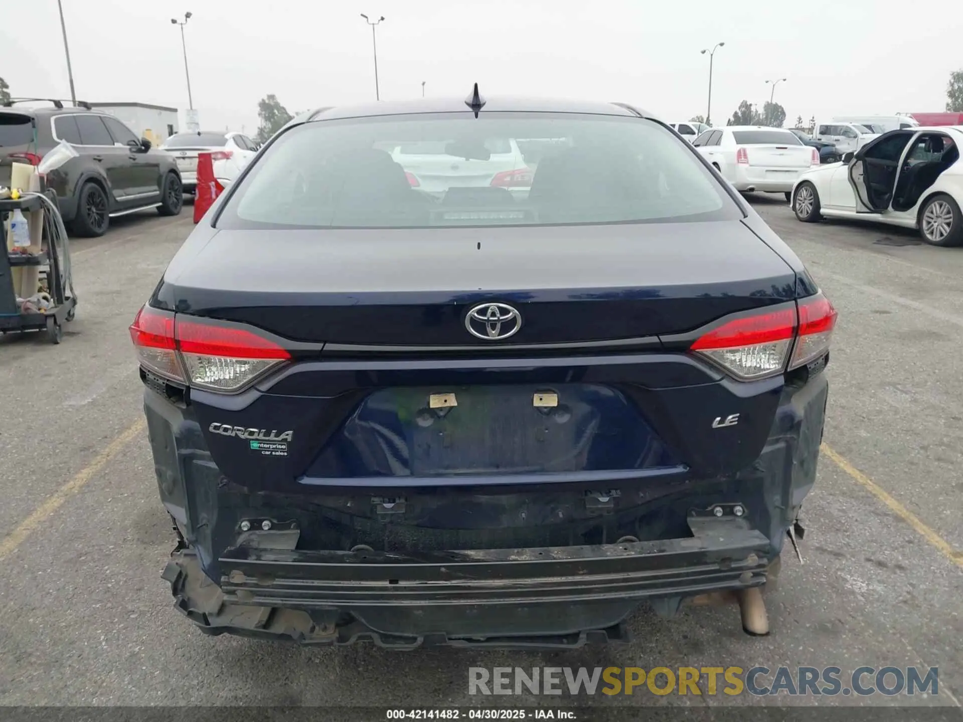 16 Photograph of a damaged car 5YFEPRAE8LP106139 TOYOTA COROLLA 2020