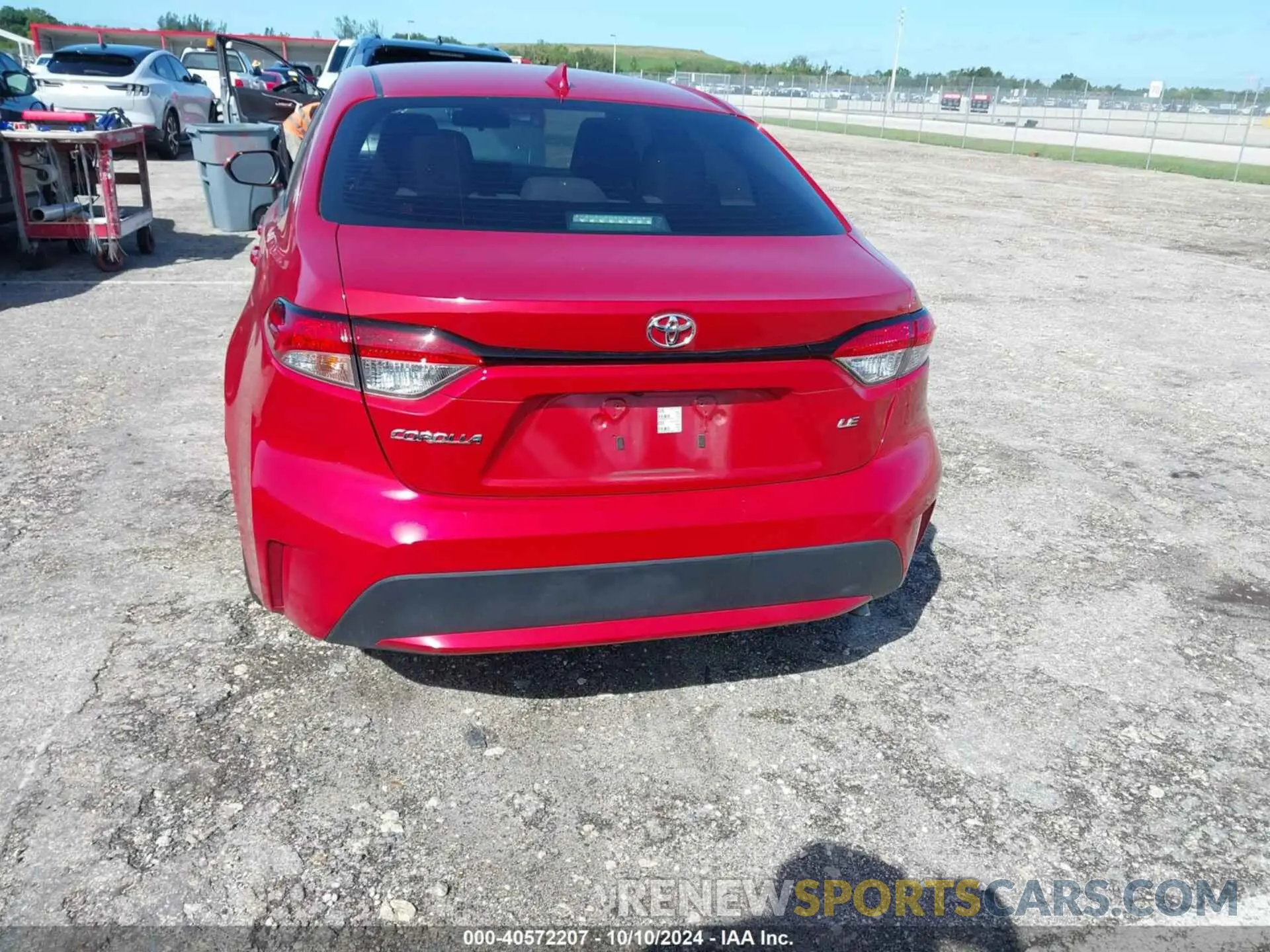 16 Photograph of a damaged car 5YFEPRAE8LP107310 TOYOTA COROLLA 2020