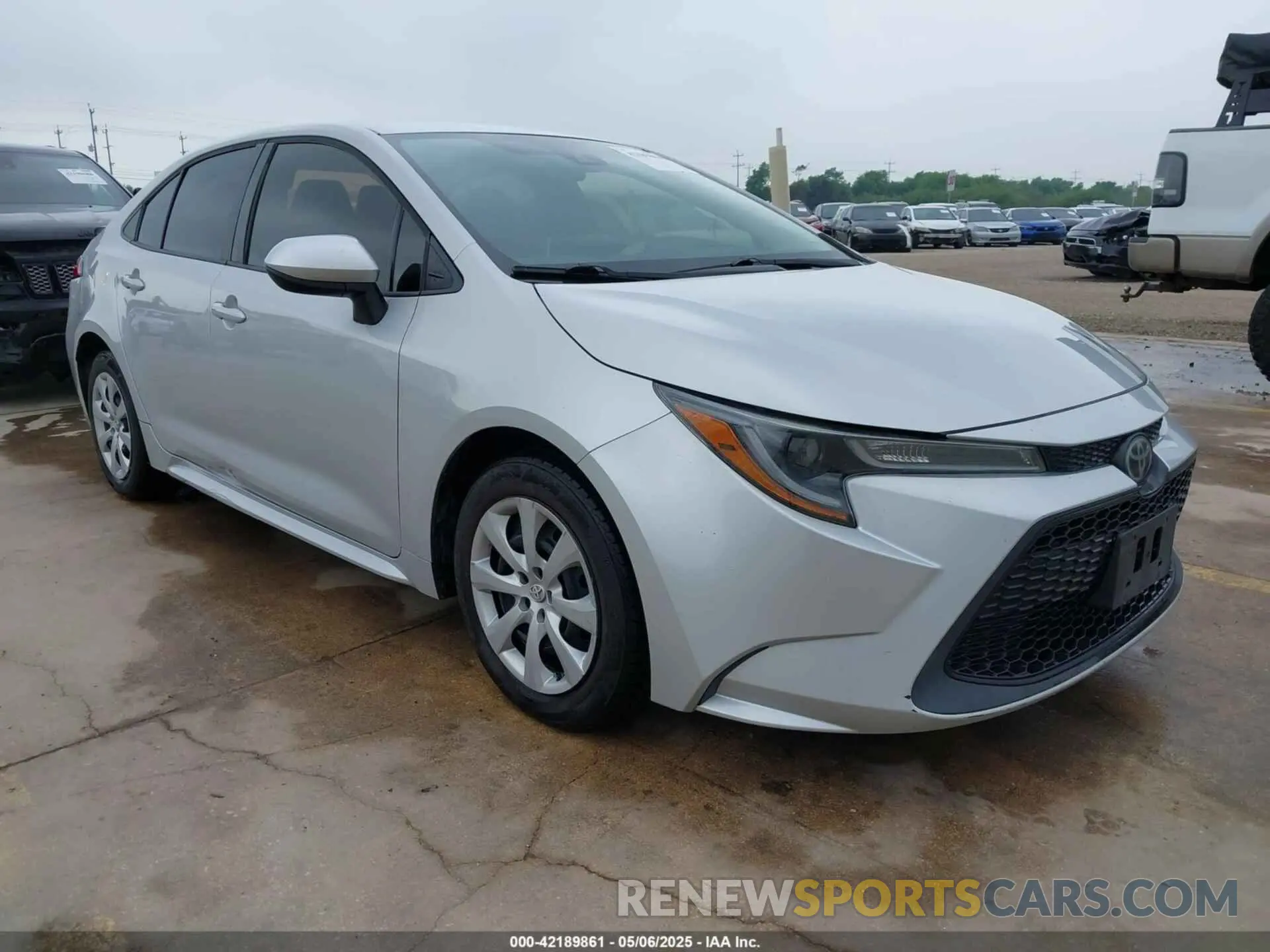 1 Фотография поврежденного автомобиля 5YFEPRAE8LP123927 TOYOTA COROLLA 2020