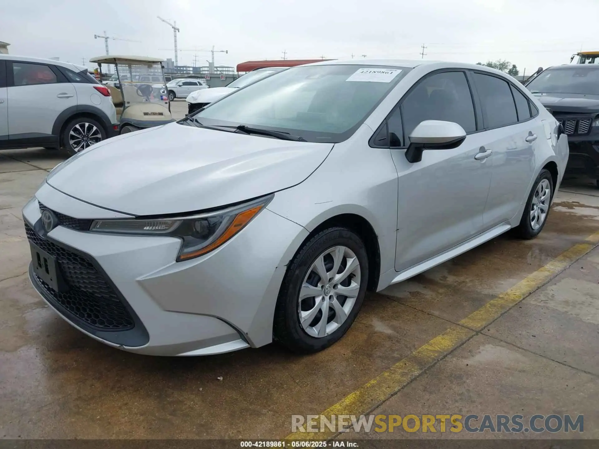 2 Фотография поврежденного автомобиля 5YFEPRAE8LP123927 TOYOTA COROLLA 2020