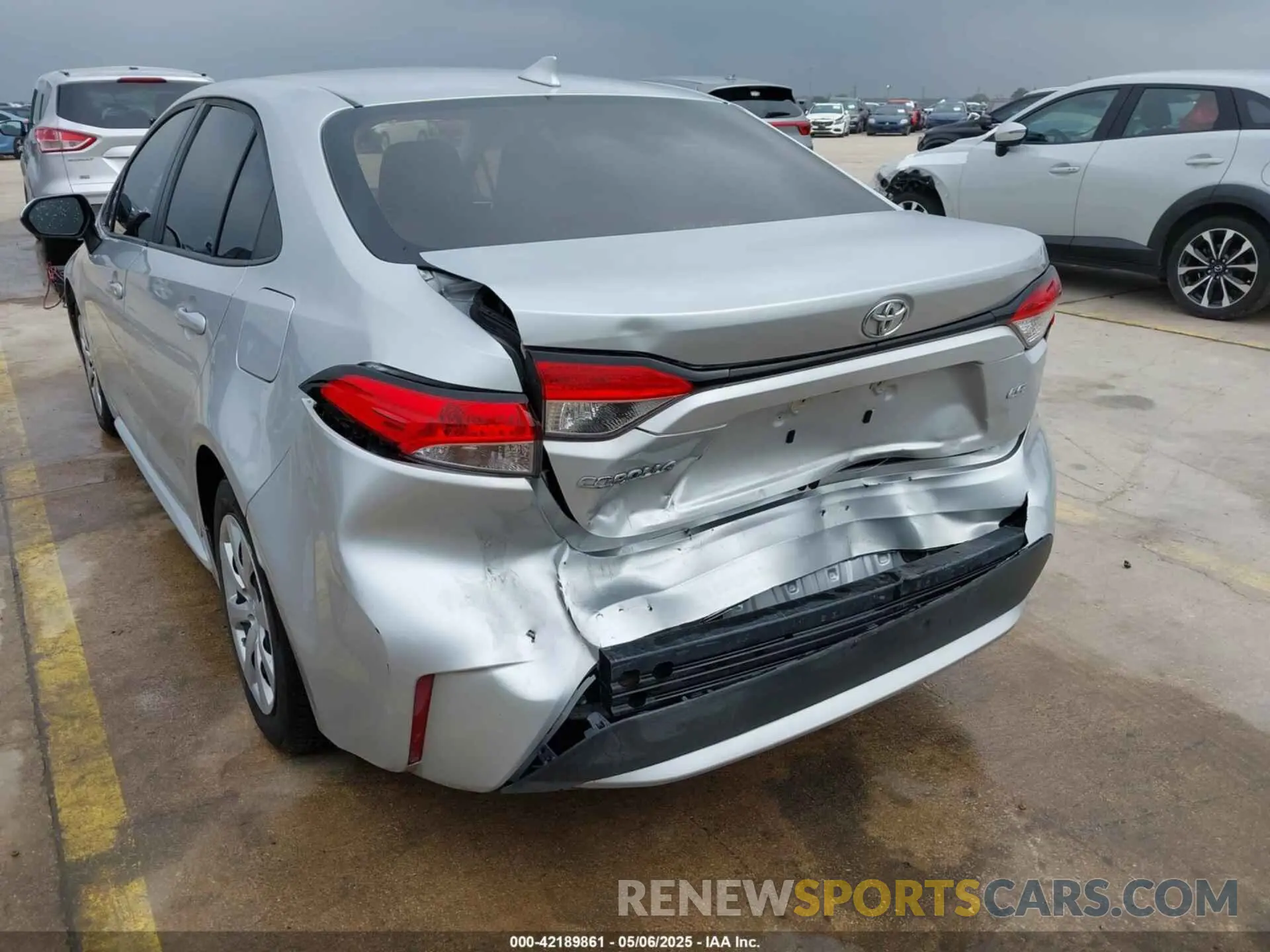 6 Фотография поврежденного автомобиля 5YFEPRAE8LP123927 TOYOTA COROLLA 2020