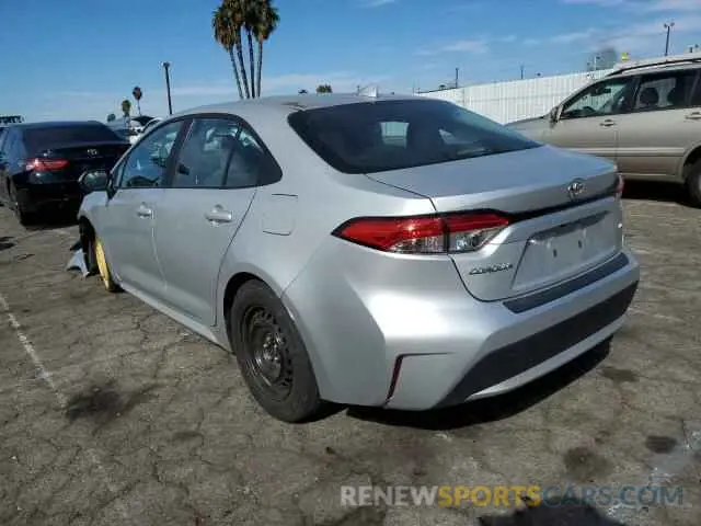 3 Photograph of a damaged car 5YFEPRAE8LP124530 TOYOTA COROLLA 2020