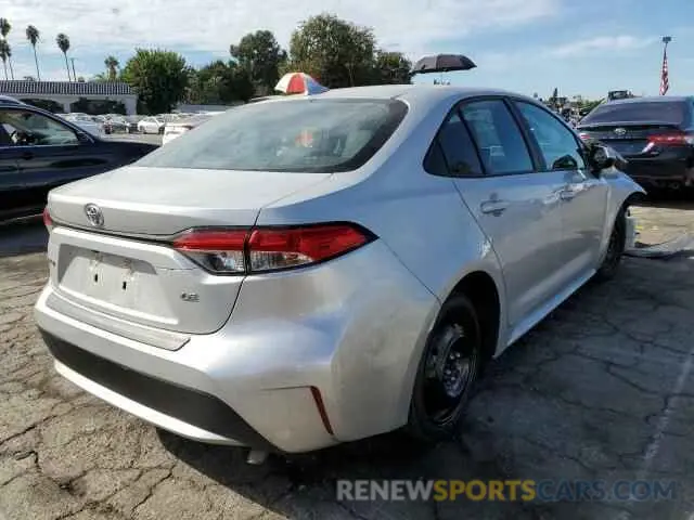 4 Photograph of a damaged car 5YFEPRAE8LP124530 TOYOTA COROLLA 2020