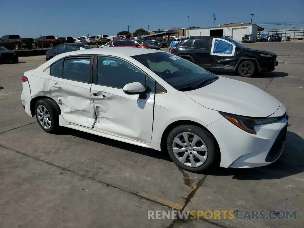 4 Фотография поврежденного автомобиля 5YFEPRAE8LP136385 TOYOTA COROLLA 2020