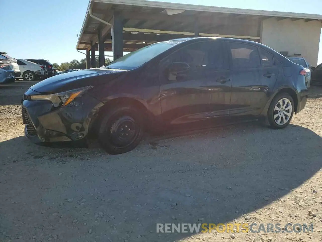 1 Photograph of a damaged car 5YFEPRAE9LP009547 TOYOTA COROLLA 2020