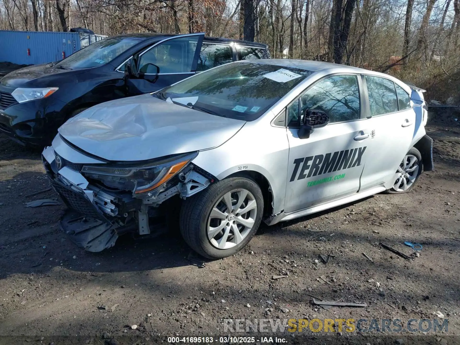2 Фотография поврежденного автомобиля 5YFEPRAE9LP023156 TOYOTA COROLLA 2020