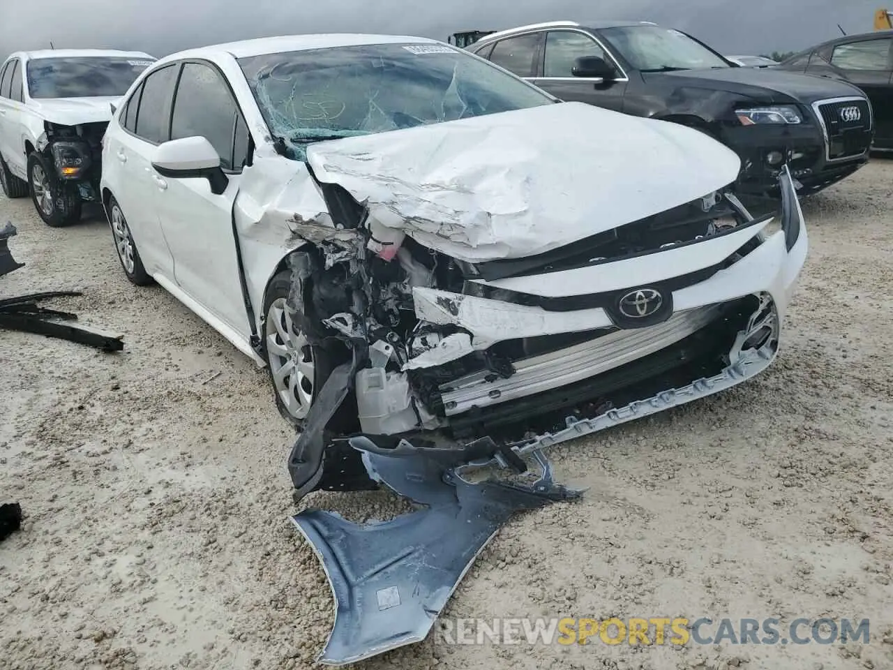 1 Фотография поврежденного автомобиля 5YFEPRAE9LP026400 TOYOTA COROLLA 2020
