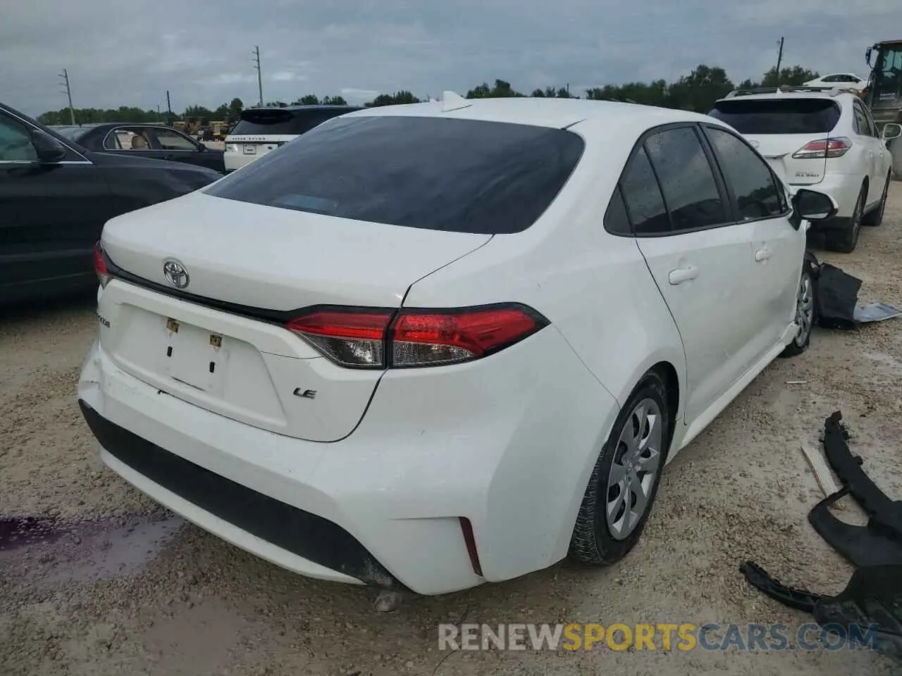 4 Фотография поврежденного автомобиля 5YFEPRAE9LP026400 TOYOTA COROLLA 2020