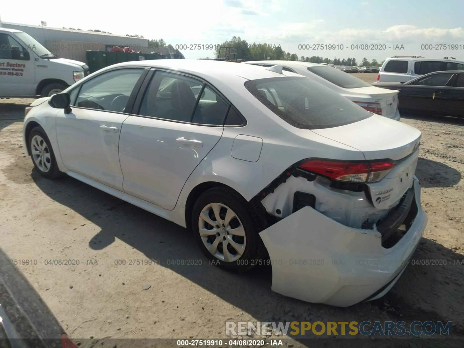 3 Photograph of a damaged car 5YFEPRAE9LP040510 TOYOTA COROLLA 2020