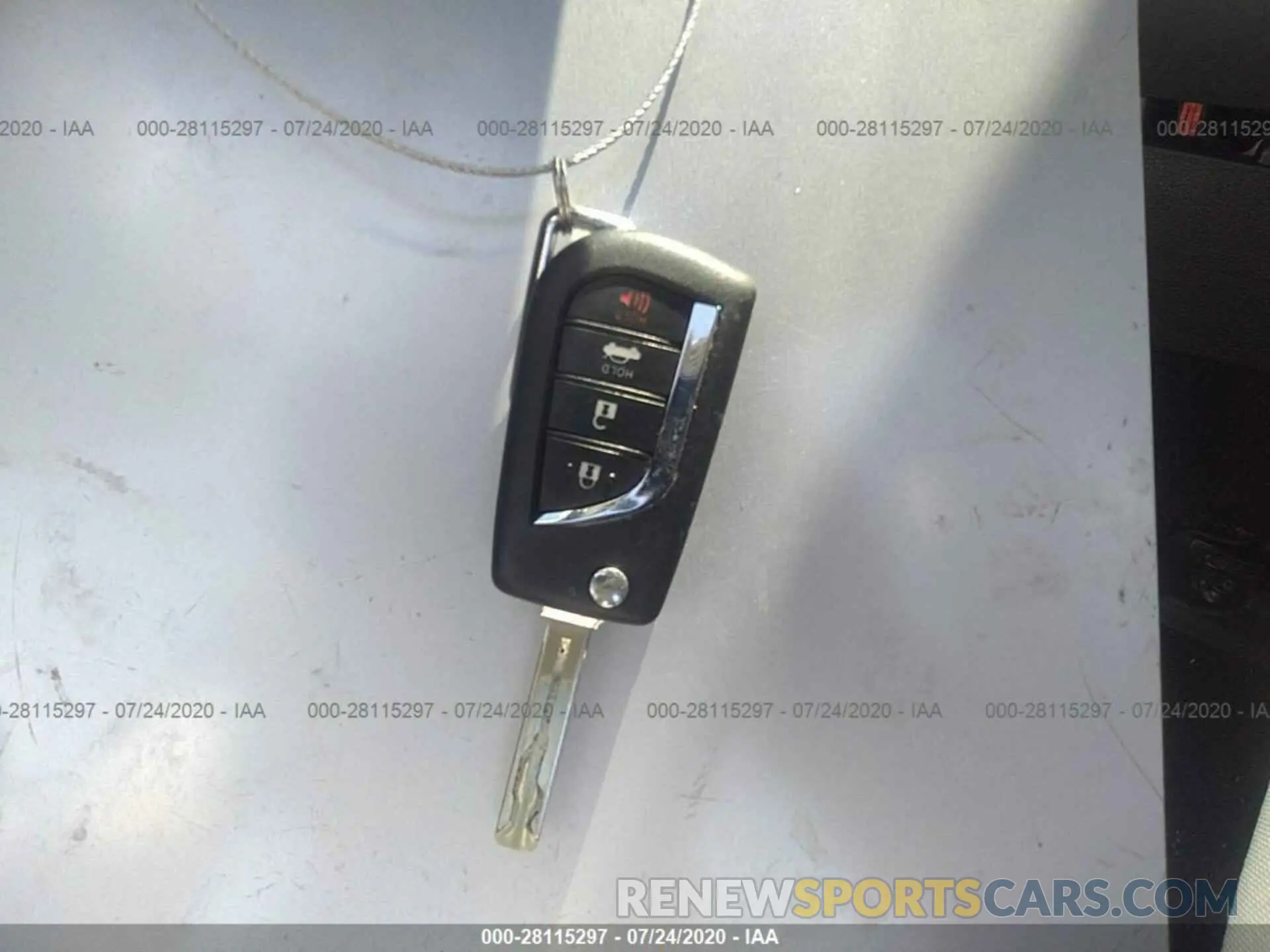 11 Photograph of a damaged car 5YFEPRAE9LP043231 TOYOTA COROLLA 2020