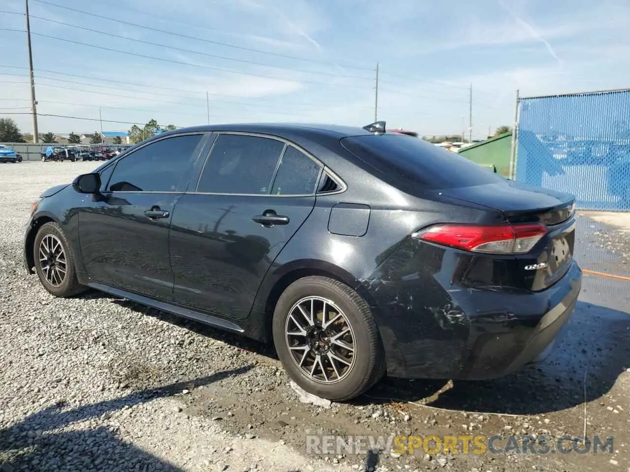 2 Photograph of a damaged car 5YFEPRAE9LP065469 TOYOTA COROLLA 2020