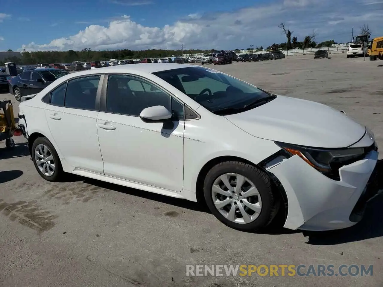 4 Photograph of a damaged car 5YFEPRAE9LP067898 TOYOTA COROLLA 2020