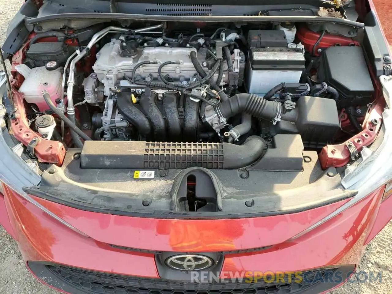 11 Фотография поврежденного автомобиля 5YFEPRAE9LP069490 TOYOTA COROLLA 2020