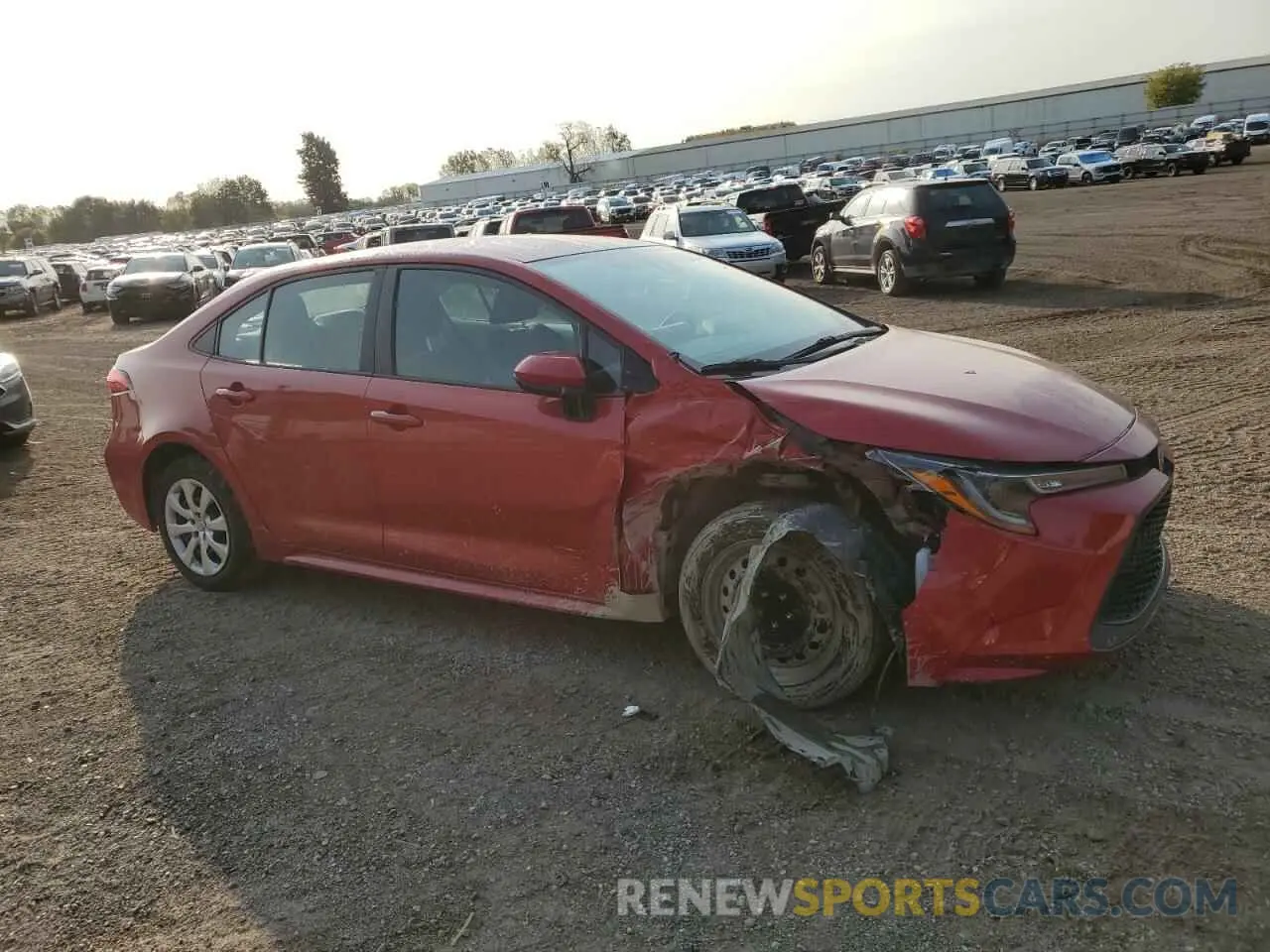 4 Фотография поврежденного автомобиля 5YFEPRAE9LP069490 TOYOTA COROLLA 2020