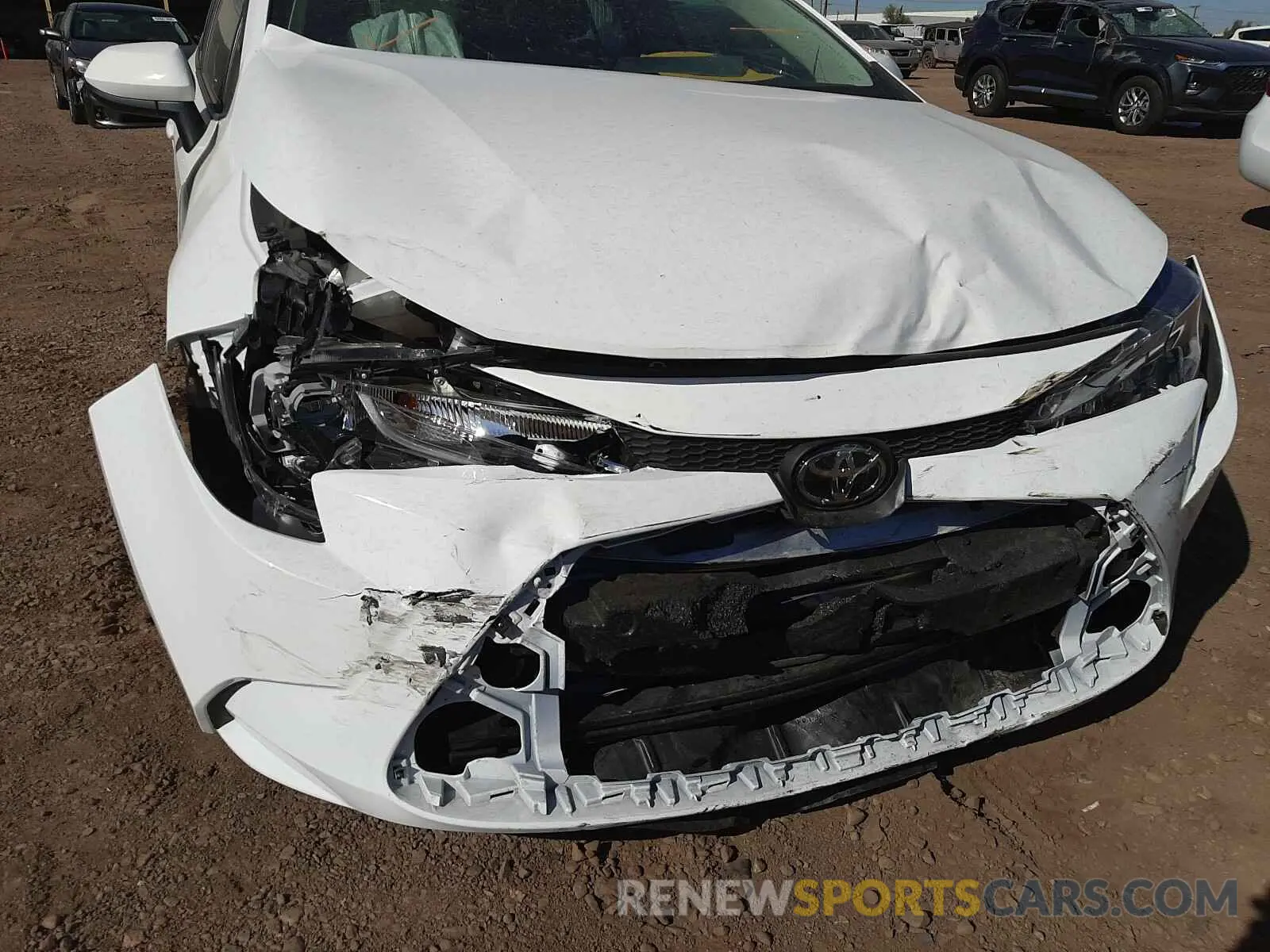 9 Photograph of a damaged car 5YFEPRAE9LP080425 TOYOTA COROLLA 2020