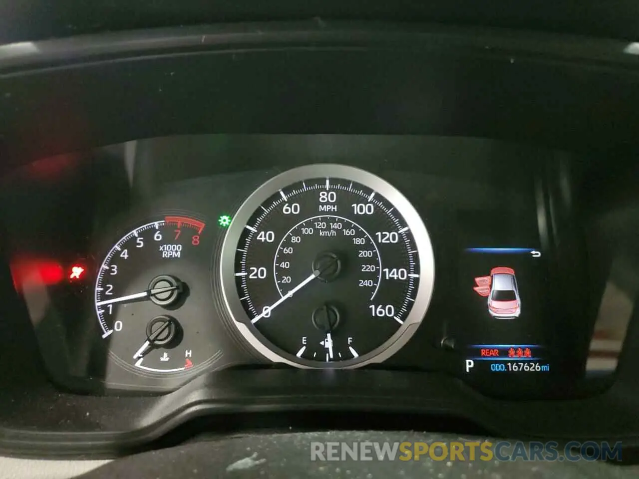 9 Фотография поврежденного автомобиля 5YFEPRAE9LP081624 TOYOTA COROLLA 2020