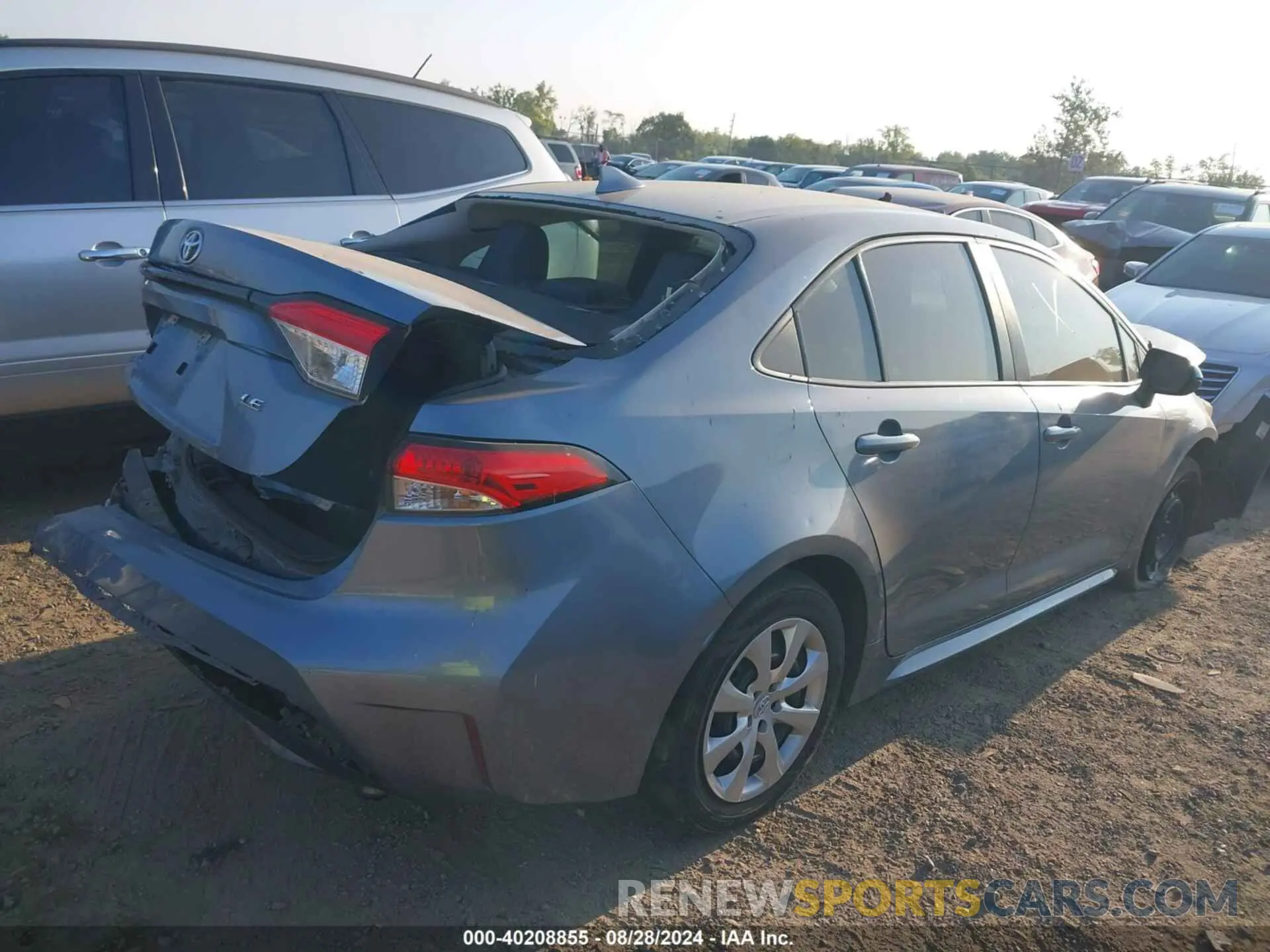 4 Photograph of a damaged car 5YFEPRAE9LP092722 TOYOTA COROLLA 2020