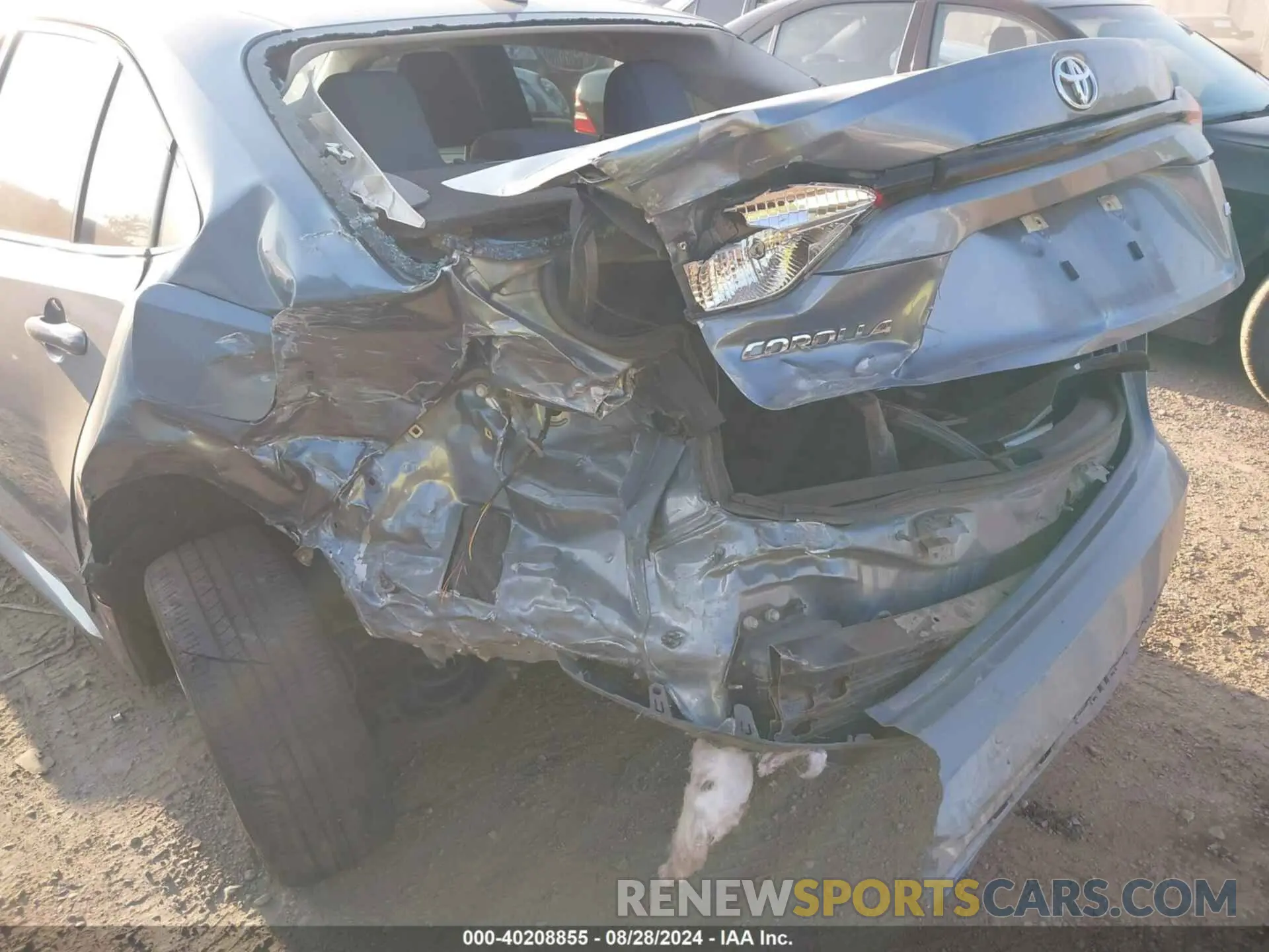 6 Photograph of a damaged car 5YFEPRAE9LP092722 TOYOTA COROLLA 2020