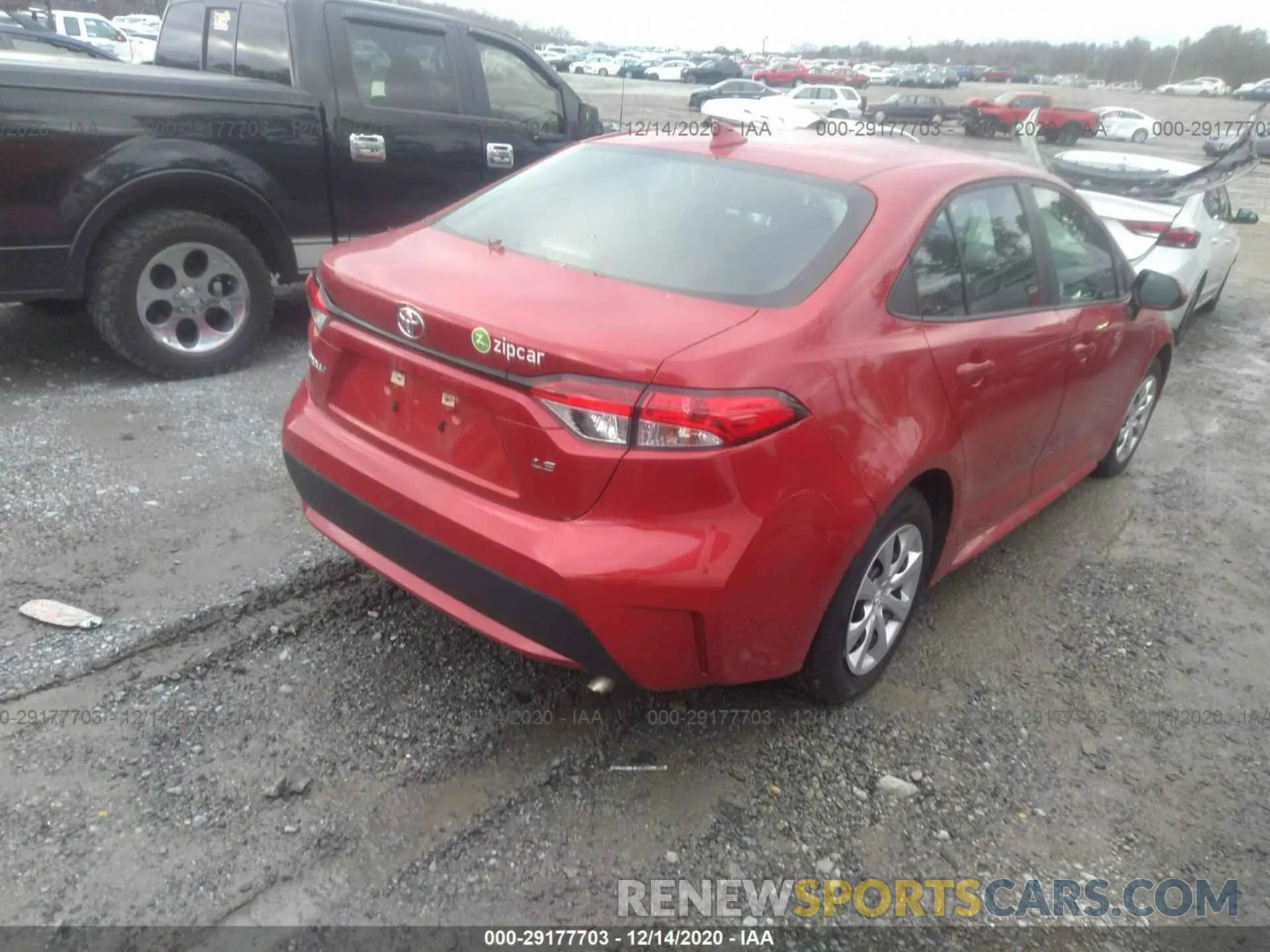 4 Photograph of a damaged car 5YFEPRAE9LP096804 TOYOTA COROLLA 2020