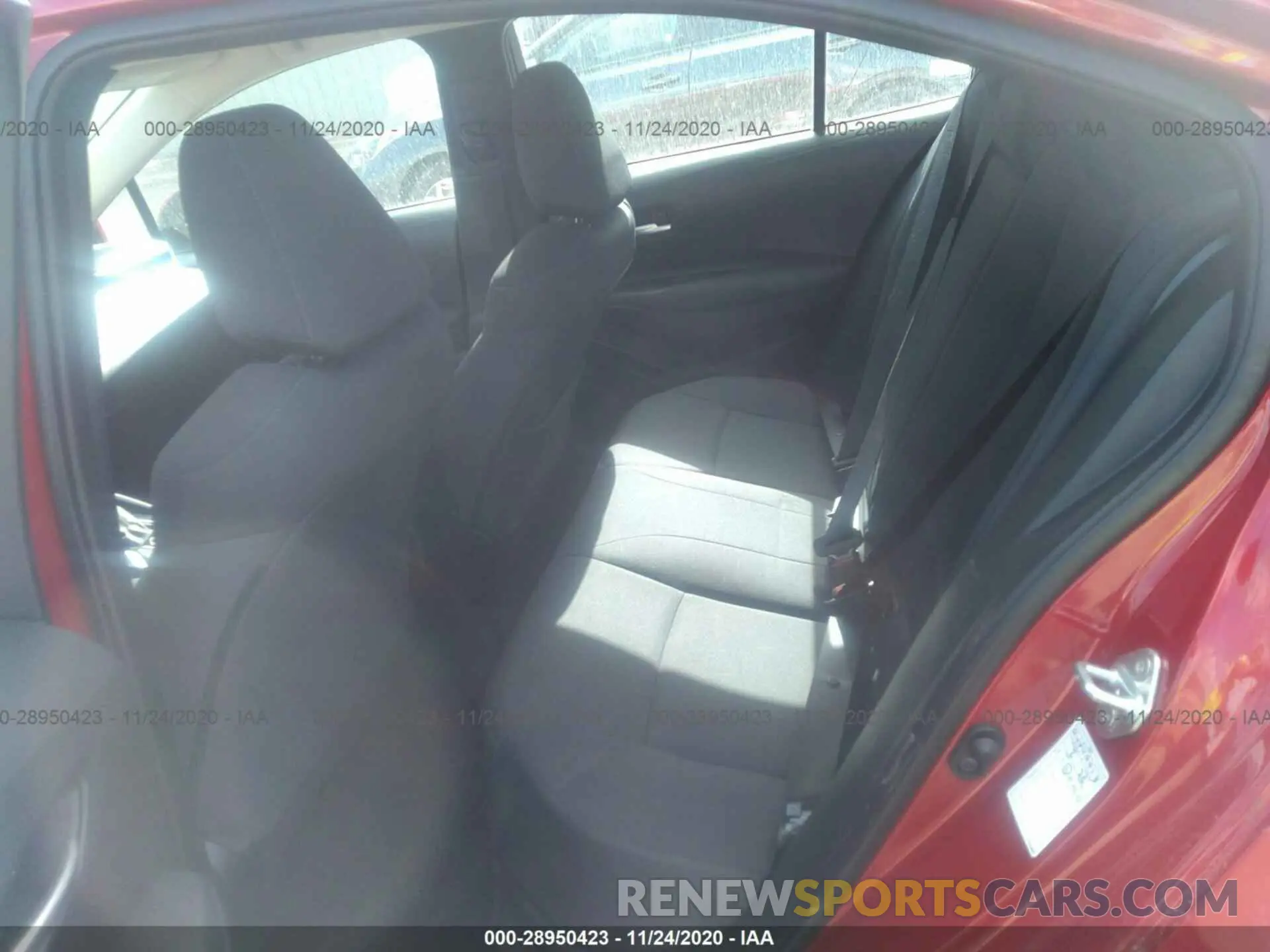 8 Photograph of a damaged car 5YFEPRAE9LP114508 TOYOTA COROLLA 2020