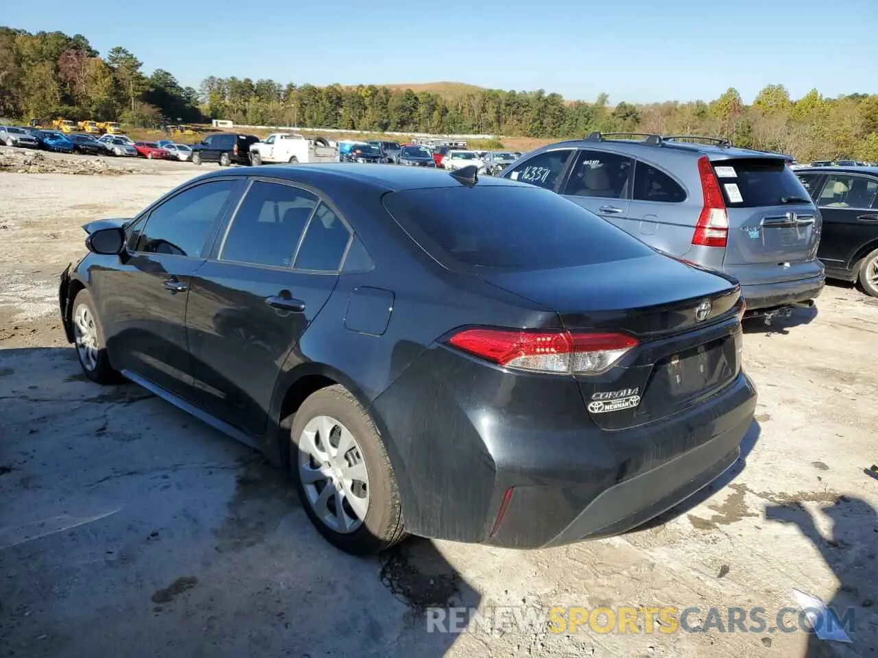 3 Photograph of a damaged car 5YFEPRAE9LP115237 TOYOTA COROLLA 2020