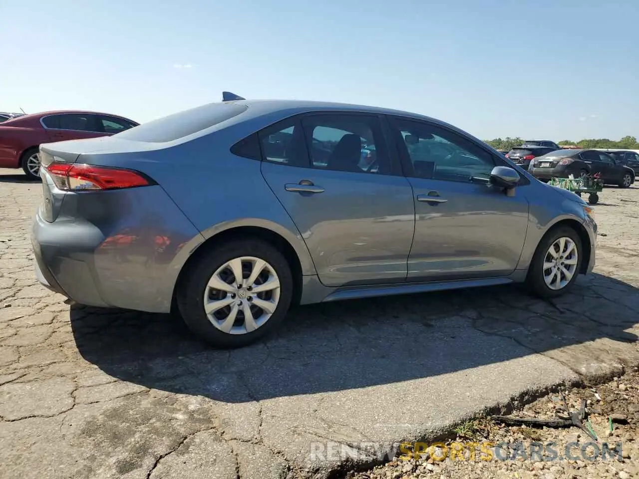 3 Photograph of a damaged car 5YFEPRAE9LP141062 TOYOTA COROLLA 2020