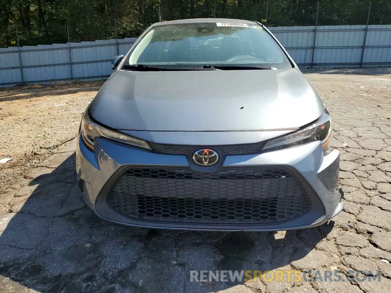 5 Photograph of a damaged car 5YFEPRAE9LP141062 TOYOTA COROLLA 2020