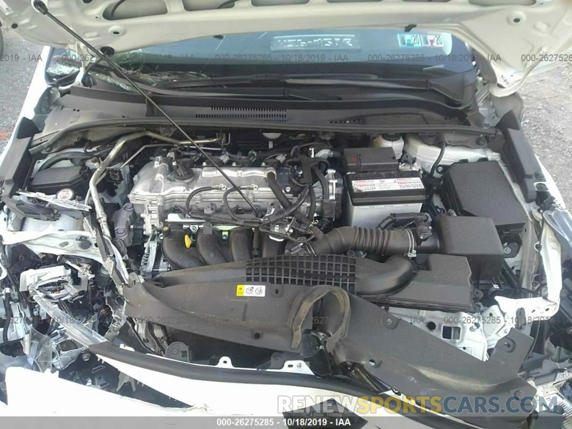 10 Фотография поврежденного автомобиля 5YFEPRAEXLP008794 TOYOTA COROLLA 2020