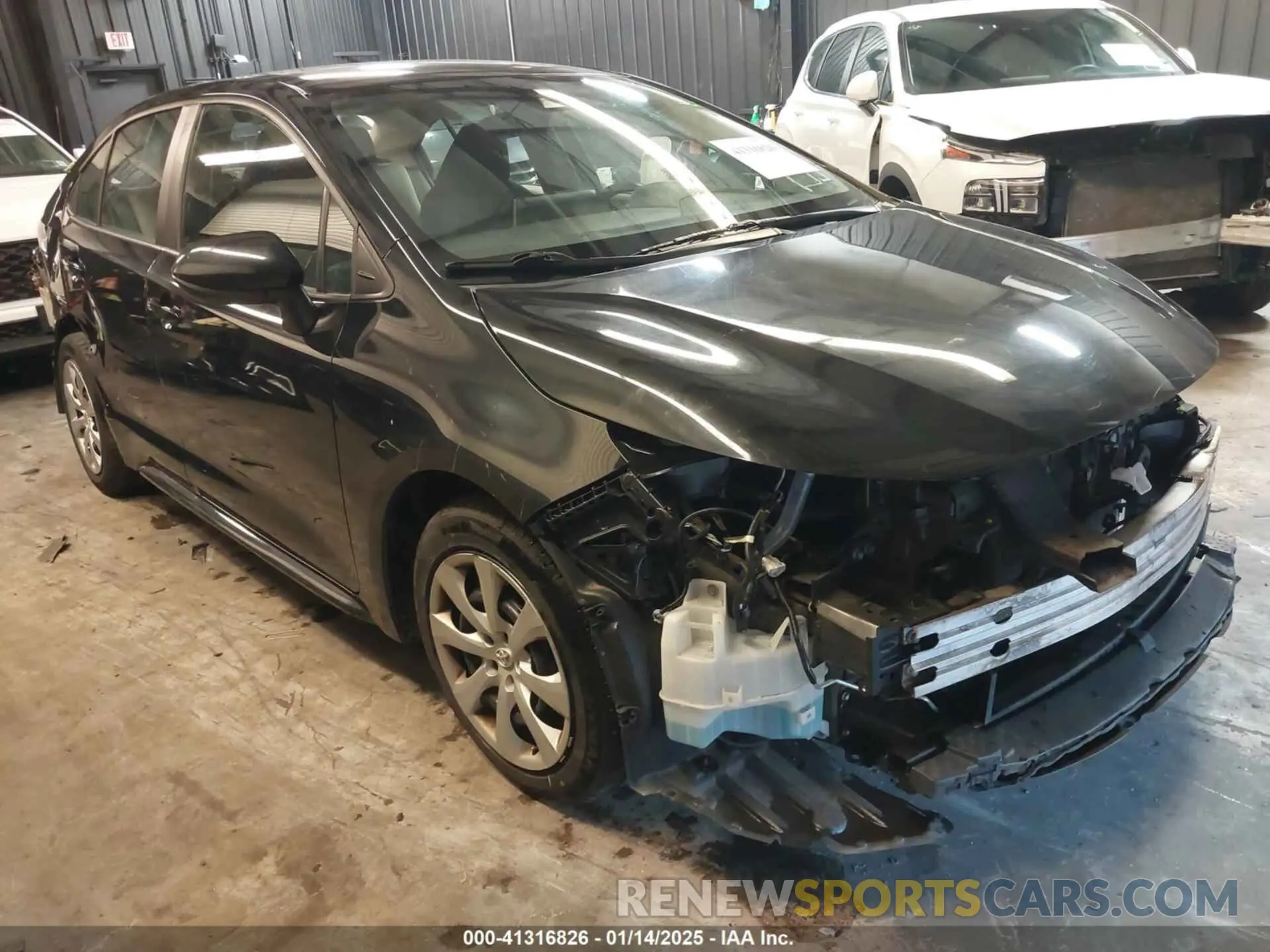 1 Photograph of a damaged car 5YFEPRAEXLP012487 TOYOTA COROLLA 2020