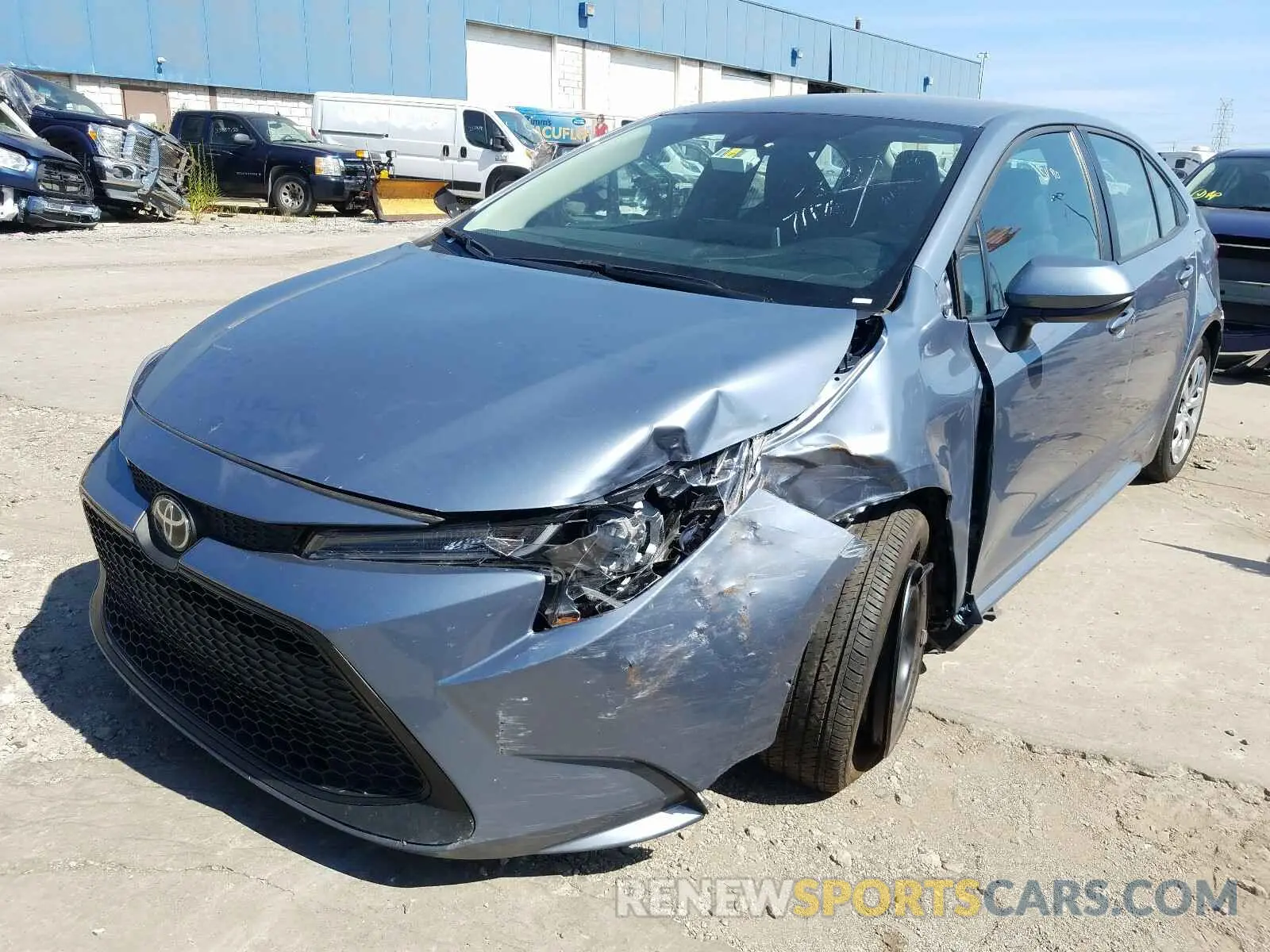 2 Photograph of a damaged car 5YFEPRAEXLP023599 TOYOTA COROLLA 2020