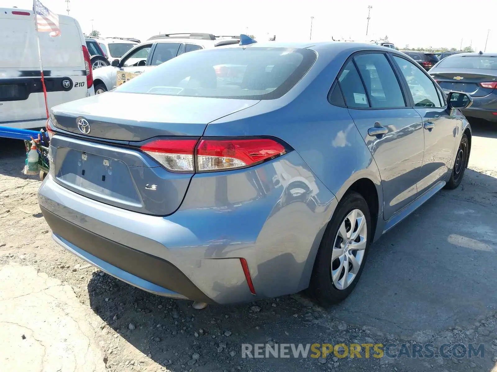 4 Photograph of a damaged car 5YFEPRAEXLP023599 TOYOTA COROLLA 2020